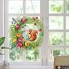 Tulips And Squirrels Double Sided - 5D DIY Pendant
