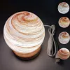 Planet LED Night Light Galaxy Planet Light with Stand Decorative Bedroom Bedside Lamp Creative Birthday Gift