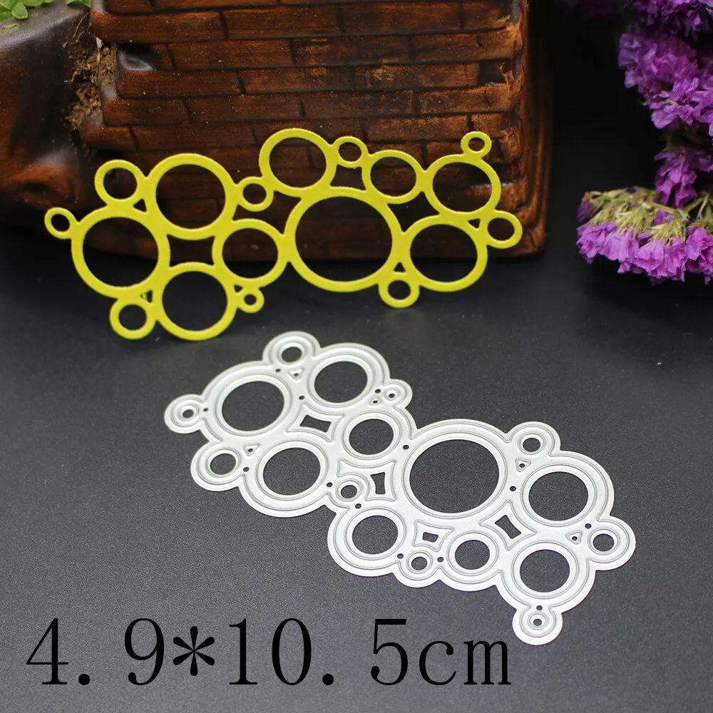 8Pcs/Set Feather Dies Scrapbooking Metal Cutting Dies Cut Die Mold Frame Decora Paper Craft Knife Mould Blade Punch Stencils