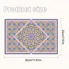 2pcs Diamond Art Painting Mandala Placemats Heat Resistant Non-Slip Place Mat Kit