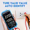 FNIRSI S1 Multimeter Digital High Precision Fully Automatic Portable Ultra-thin Burn-proof Digital Display Multimeter