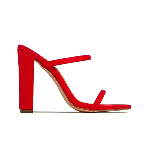 Summer High Heel Strap Sandals