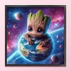 Groot-11CT Stamped Cross Stitch 40*40cm/15.75*15.75in