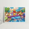 Winnie The Pooh-Full Round Diamond Painting 40*30cm/50*40cm