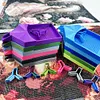 New Grid Design Diamond Painting Tray Y-Shaped Insert Semi-Open Lid Effectively Separating Drills DIY Diamond Art Accessories