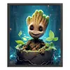 Tree Groot - 11CT Stamped Cross Stitch - 40*45cm