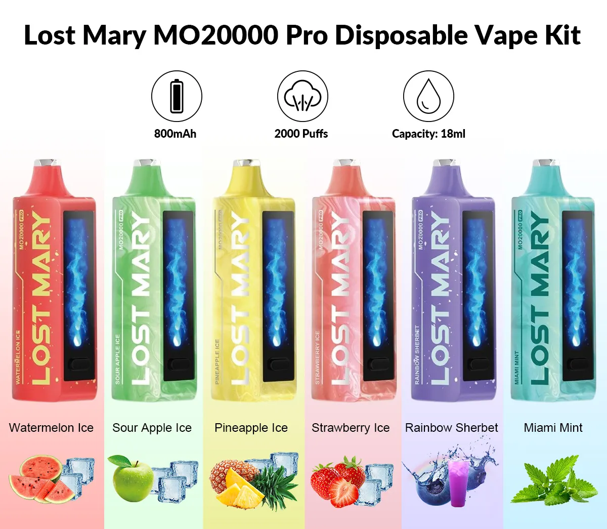 new lost mary flavors 15000 puffs Lost Mary MT15K Turbo 15000 Puffs Disposable Vape