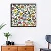 (US Local)Bird Flowers-14CT Stamped Cross Stitch Kit(55x59cm)