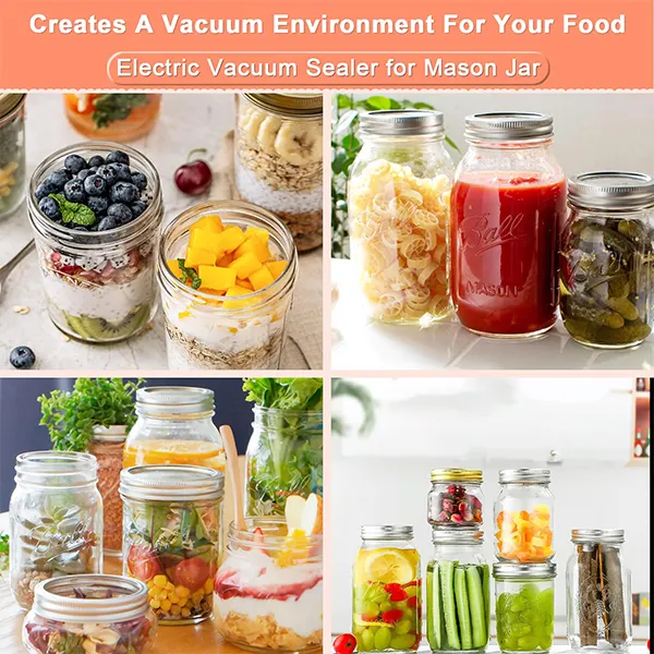 SAKER&reg; Electric Vacuum Sealer For Mason Jars