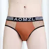 Summer Thin Ice Silk Hollow Mesh Men's Underwear