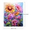 Sunflowers Bloom-Paint By Numbers Acrylic Painting 40*50CM