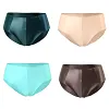 New Men's Shiny Elastic Breathable Briefs