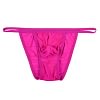Men's Thongs Underwear Sexy Mini Thong Men Panties Low Waist T-Back Bikini Briefs Ultra Thin Underpants