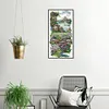 (Stamped/Counted) Garden Path-14CT Cross Stitch 17*34cm/6.69*13.39in