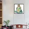 >SALE<5D DIY Partial Special Shaped Drill Diamond Painting Kit Flower Vase Home Decor