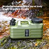 5L Camping Water Jug with Faucet Water Dispenser Carrier for Vehicle Car Camping