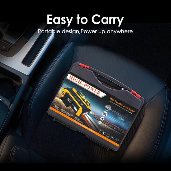 ELECTRIC JUMP STARTER & POWER BANK & TYRE INFLATOR COMBO OPTION TO BUY!