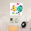 Fish - 9CT Partial Beaded Cross Stitch Kit(27x27cm)