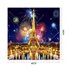 Eiffel Tower-Paint By Numbers Acrylic Painting 40*40cm