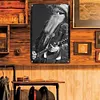 ZZ Top Billy Gibbons - Panneaux en &eacute;tain m&eacute;tallique(20*30cm/30*40cm) - Musique