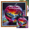 (Multi-Style) Colorful Flowers Tree-11CT Stamped Cross Stitch 45*45cm