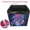 (US Local)DIY Diamond Painting Storage Box Canvas Organizer Box Diamond Painting Kit (J)