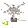Camp Stove Ultralight Collapsible Stove Burner for Outdoor Hiking Cooking Burner