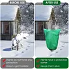 Plant Covers with Drawstring Winter Frost Cloth Bags Wraps for Outdoor Garden