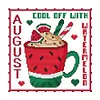 12 months -11CT Stamped Cross Stitch Kit(35*35cm)