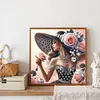 Beaut&eacute; &eacute;l&eacute;gante et luxueuse-peinture diamant perceuse ronde-40*40cm