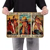 Cowgirl - Vintage Metal Signs - 20*30cm/30*40cm - Western