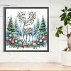 Diamond Painting-DIY Crystal Rhinestone Christmas Elk