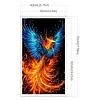 (US Local)Phoenix-11CT Stamped Cross Stitch Kit(40x70cm)
