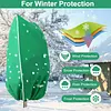 Plant Covers with Drawstring Winter Frost Cloth Bags Wraps for Outdoor Garden