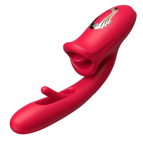 XPORNTOY- Shaped Biting G Spot Soother with Vibration & Flapping 