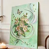 A Bouquet of Flowers DIY Pearl Painting Kit with Frame 30x40cm Pearl Gem Paintings Picture Arts Craft for Adults Beginners Gift Home Wall Decor