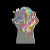 5D DIY Diamond Painting 7 Color Night Light Lamp Home Decoration Ornament Gift Kit(Unicorn)
