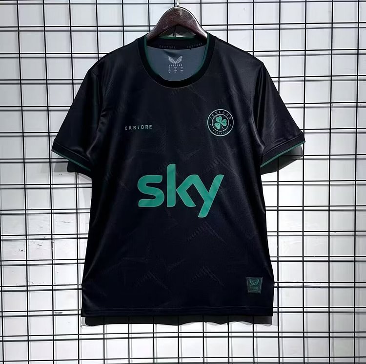 2026-27 Ireland Black Home Jersey - Fan Edition