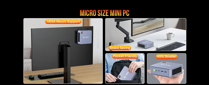【32GB換装】GMKtec G6 Ryzen3 5425U ミニPC GMKtec GMKtec NucBox G6 Mini PC AMD Ryzen™ 3 5425U 199.99