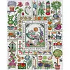 [Brand]Mary'S Garden - 14CT Counted Cross Stitch - 40*49cm