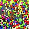 1000pcs/box Luminous Fishing Beads Hard Plastic Round Glow Beads Fishing Stopper