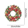 Diamond Painting Christmas Wreath Pendant