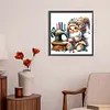 Diamond Painting-DIY Full Round Drill Needlework Gnome