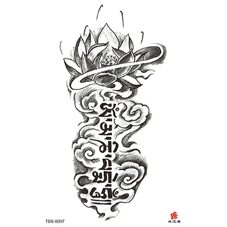 Tattoo Sticker Totem Symbol Temporary Sleeve Tattoo Waterproof Sexy Body Art Fashion
