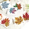 6PCS Diamond Painting Autumn Pattern Greeting Cards Congratulations Cards