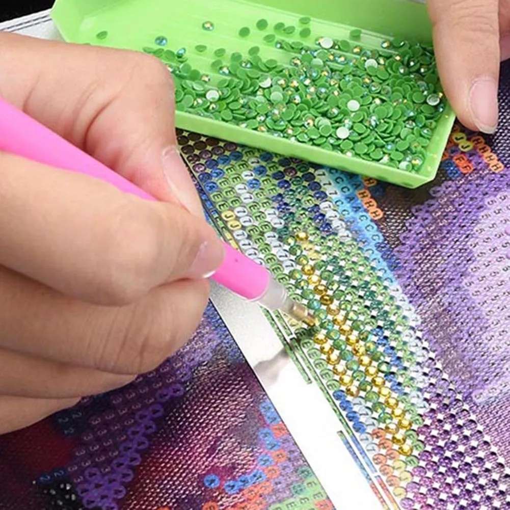 880 Holes Round Diamond Drawing Ruler Dot Drill Magic Mesh Ruler (140.5)