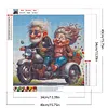 Couple Riding A Motorcycle-Full Round Diamond Painting 40*40CM