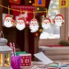 10pcs DIY Cartoon Christmas  Diamond painting pendant