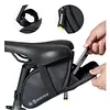 Bicycle Under Seat Bag Bike Strap-On Saddle Bag Bike Seat Bag for Outdoor Riding
