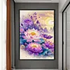 Lotus - 9CT Full Beaded Cross Stitch Kit(44x64cm)